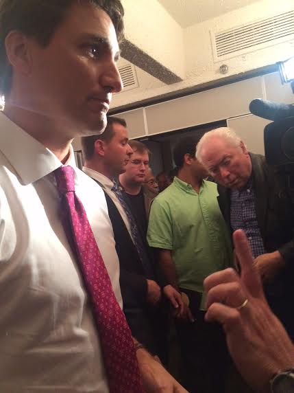 Justin Trudeau Walks Away From Mike Duffy Question