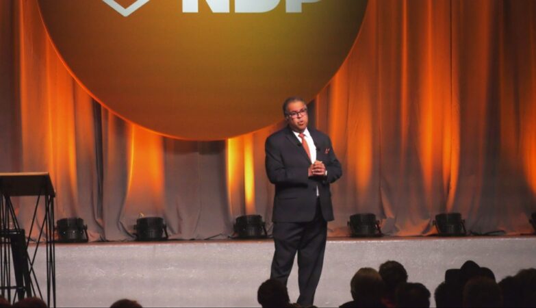 Naheed Nenshi at the Townhall Meeting